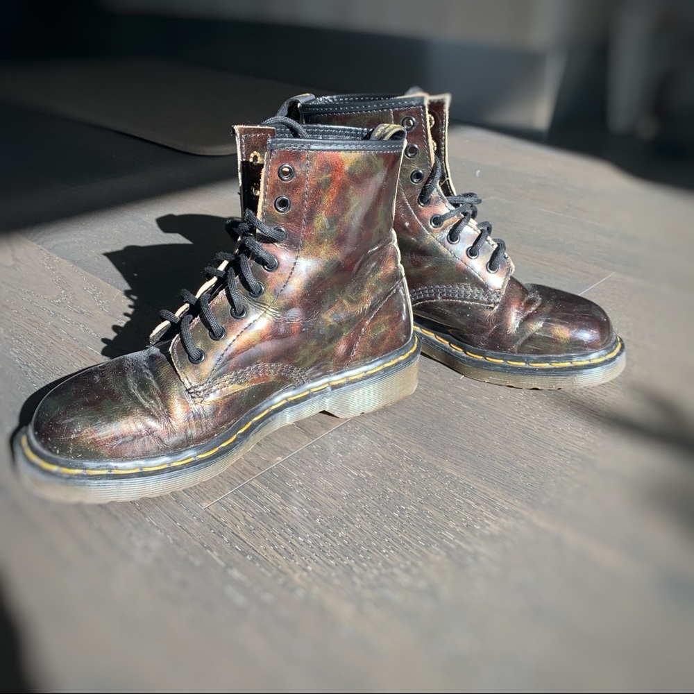VEGAN LACE UP BOOTS